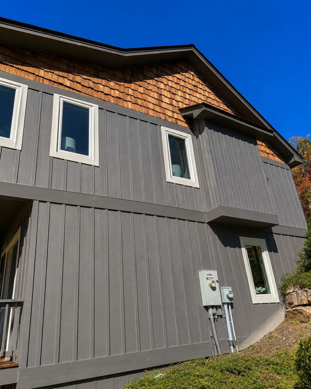 Exterior house painting Asheville NC after