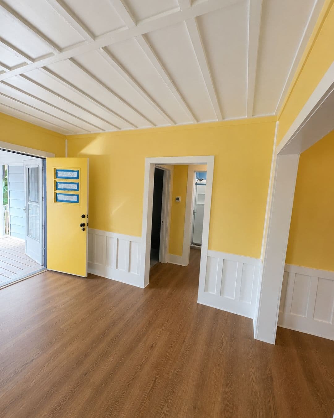 Interior room painting Asheville NC after