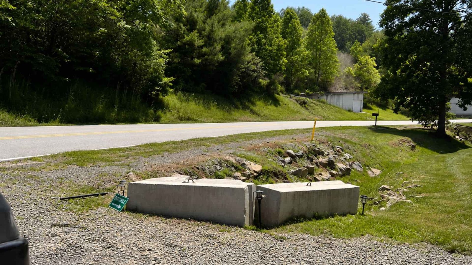 Before backyard privacy fence project Asheville NC