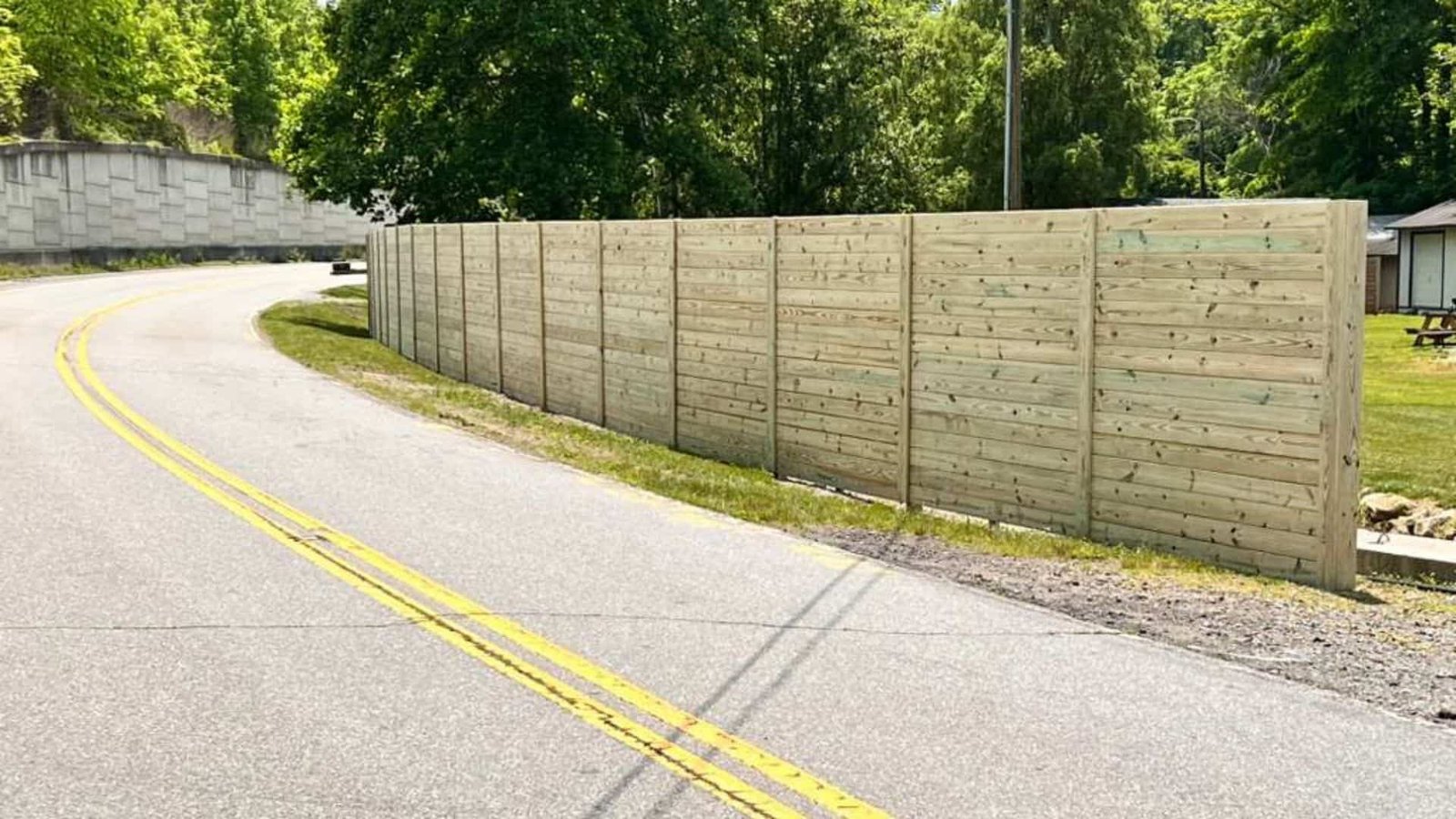 Fence installation in Asheville NC by Brothers Fence Solutions