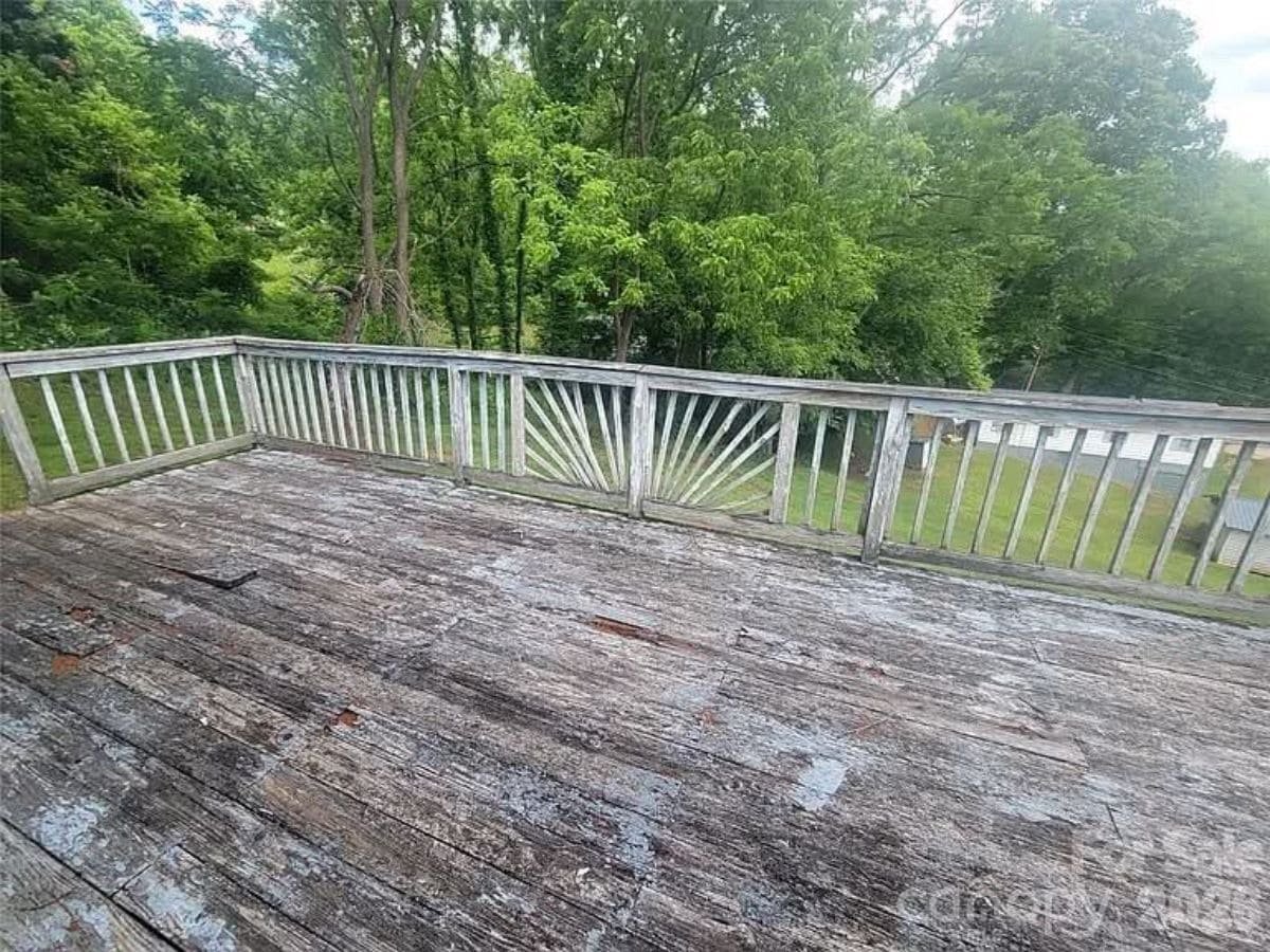 Deck repair before Asheville NC by Brothers Fence Solutions