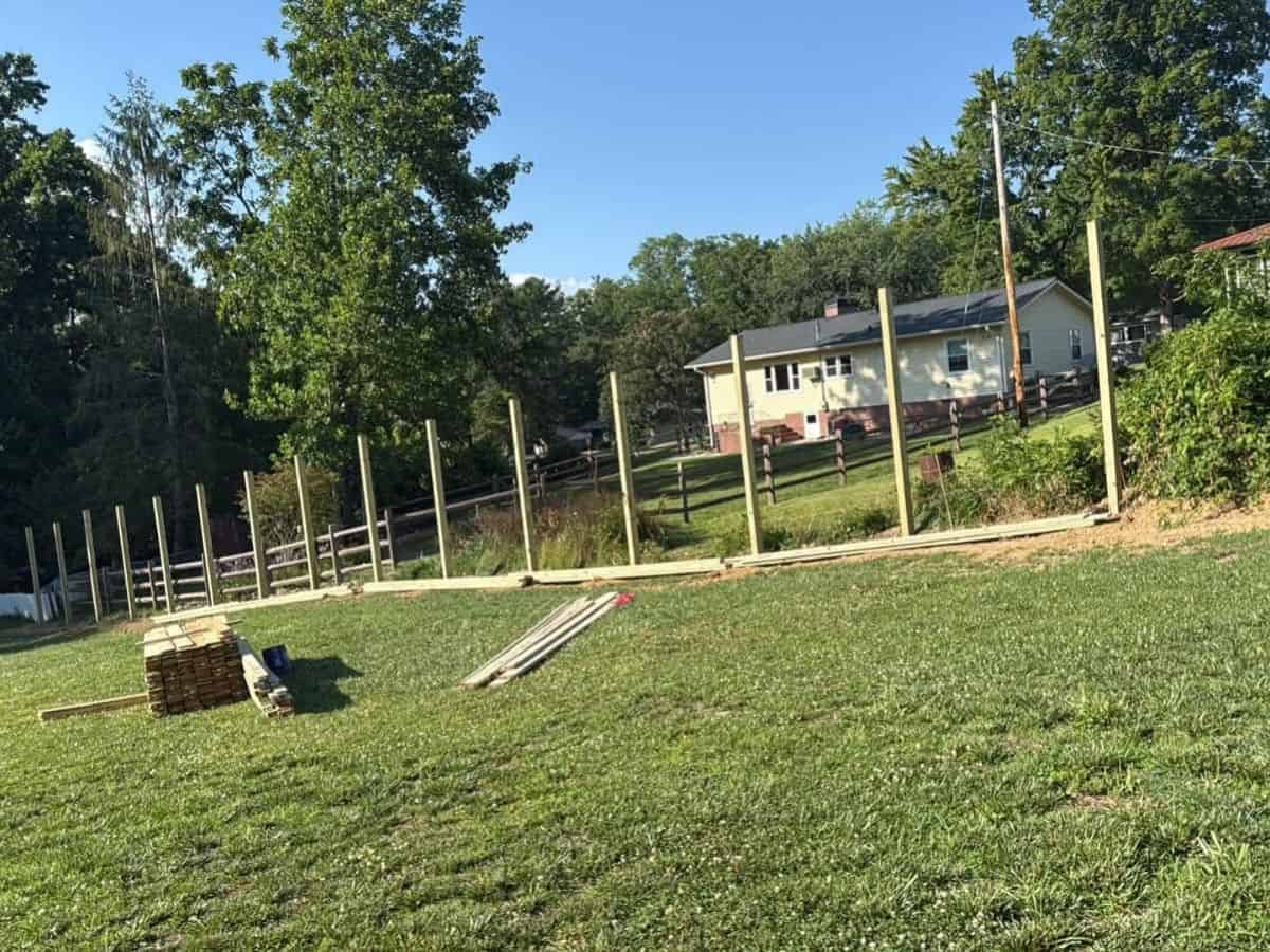 Farm fence installation Asheville NC by Brothers Fence Solutions